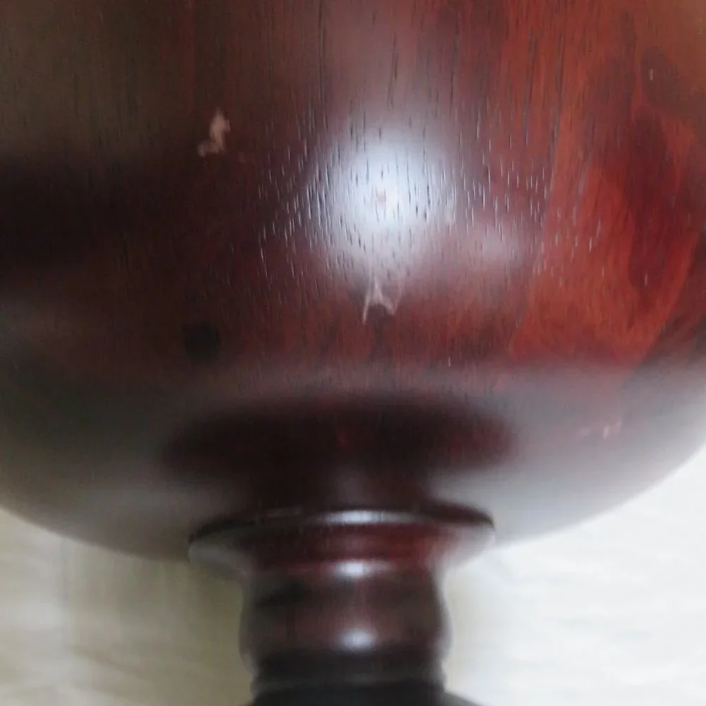 Wooden Pedestal Bowl by Nautica